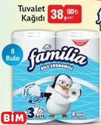 FAMİLİA TUVALET KAĞIDI FAMİLİA TUVALET KAĞIDI